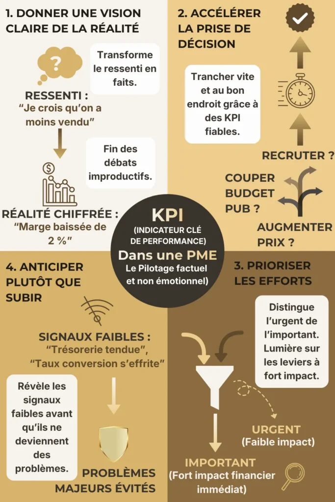 Le rôle d'un kPI - tel